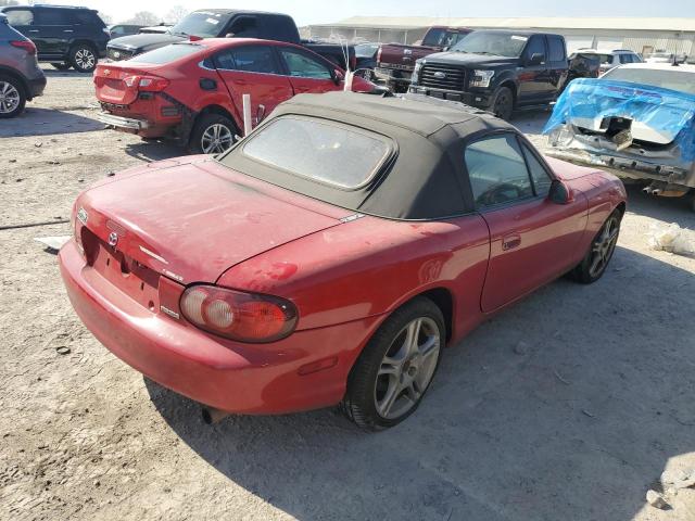 JM1NB353440400623 - 2004 MAZDA MX-5 MIATA BASE RED photo 3