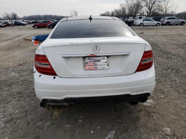 WDDGJ4HB9DG062489 - 2013 MERCEDES-BENZ C 250 WHITE photo 6