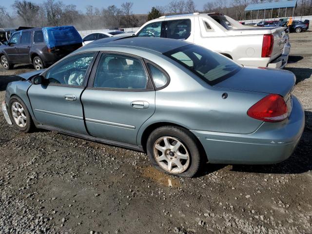 1FAFP56U86A240757 - 2006 FORD TAURUS SEL GREEN photo 2