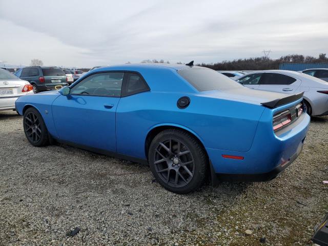 2C3CDZFJ9GH176383 - 2016 DODGE CHALLENGER R/T SCAT PACK BLUE photo 2