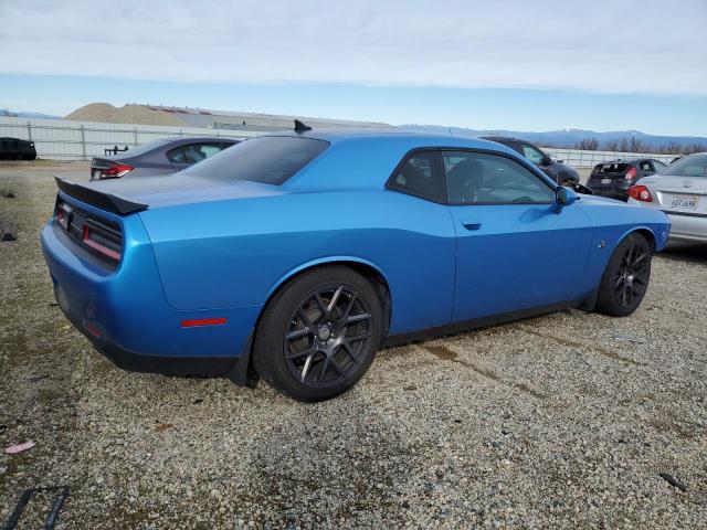 2C3CDZFJ9GH176383 - 2016 DODGE CHALLENGER R/T SCAT PACK BLUE photo 3