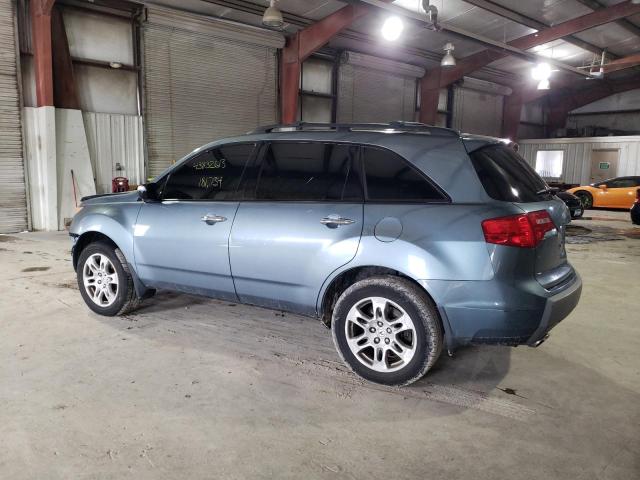 2HNYD28298H536438 - 2008 ACURA MDX BLUE photo 2