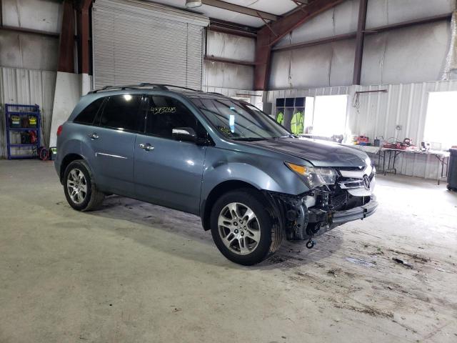 2HNYD28298H536438 - 2008 ACURA MDX BLUE photo 4