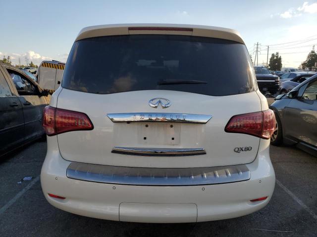 JN8AZ2NF5F9571754 - 2015 INFINITI QX80 WHITE photo 6