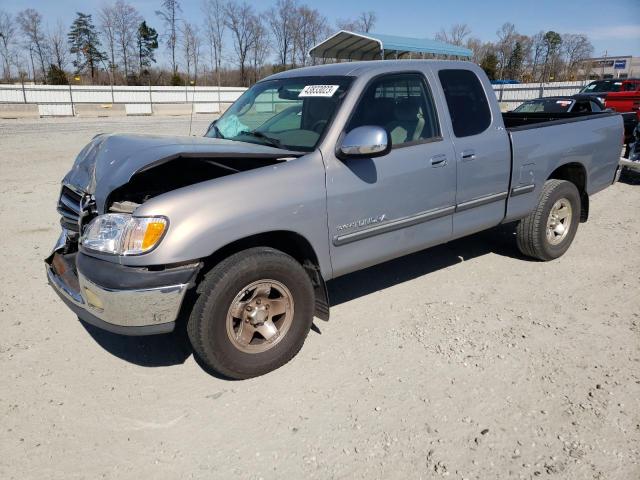 5TBRT34141S193909 - 2001 TOYOTA TUNDRA ACCESS CAB GRAY photo 1