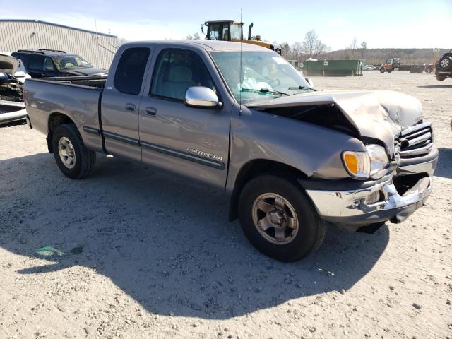 5TBRT34141S193909 - 2001 TOYOTA TUNDRA ACCESS CAB 灰色 照片 4