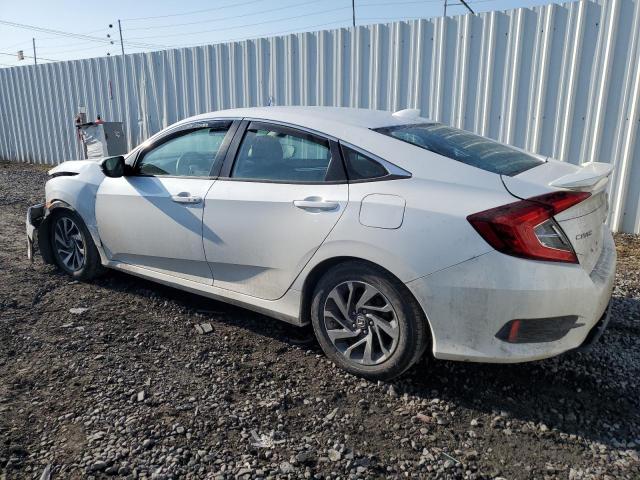 2HGFC2F71JH569343 - 2018 HONDA CIVIC EX WHITE photo 2