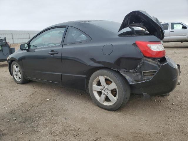2HGFG12868H540377 - 2008 HONDA CIVIC EX BLACK photo 2