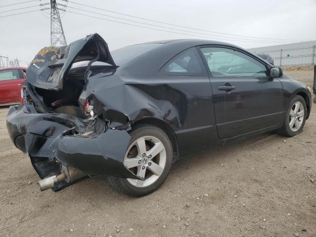 2HGFG12868H540377 - 2008 HONDA CIVIC EX BLACK photo 3