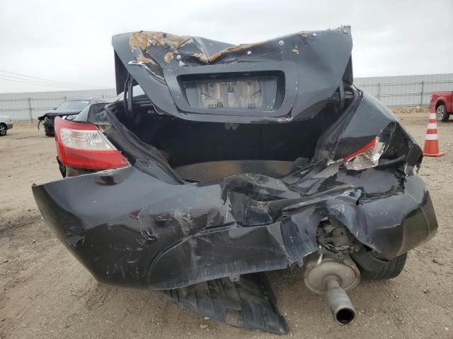 2HGFG12868H540377 - 2008 HONDA CIVIC EX BLACK photo 6