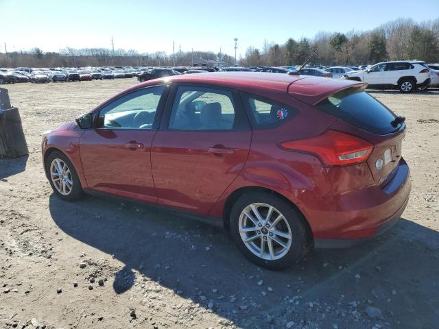 1FADP3K27FL302265 - 2015 FORD FOCUS SE RED photo 2