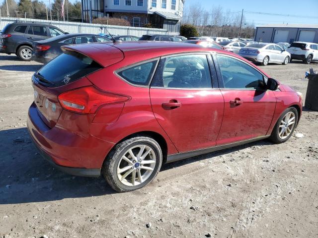 1FADP3K27FL302265 - 2015 FORD FOCUS SE RED photo 3