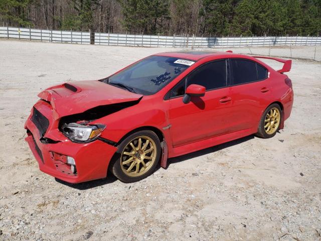 JF1VA1J61F8810846 - 2015 SUBARU WRX LIMITED RED photo 1