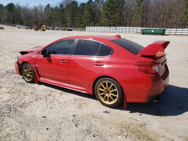 JF1VA1J61F8810846 - 2015 SUBARU WRX LIMITED RED photo 2