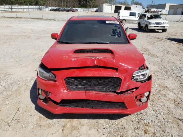 JF1VA1J61F8810846 - 2015 SUBARU WRX LIMITED RED photo 5