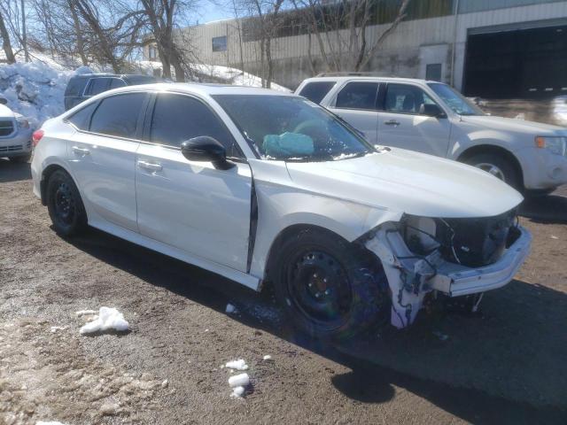 2HGFE2F50NH113459 - 2022 HONDA CIVIC SPORT 白色 照片 4