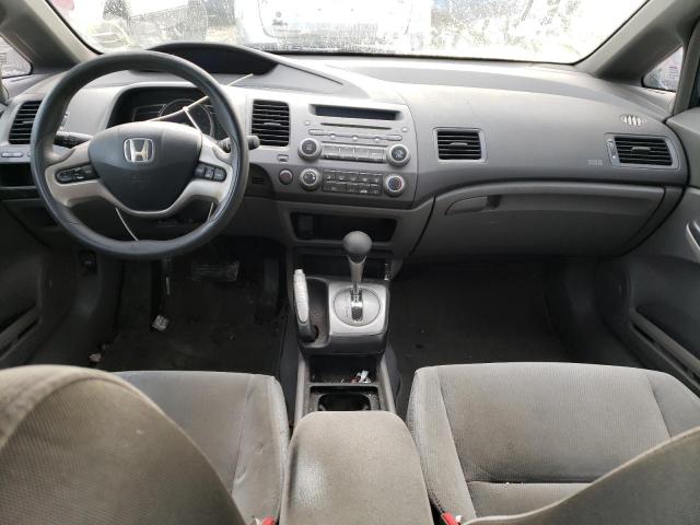 2HGFA16888H534401 - 2008 HONDA CIVIC EX BLUE photo 8