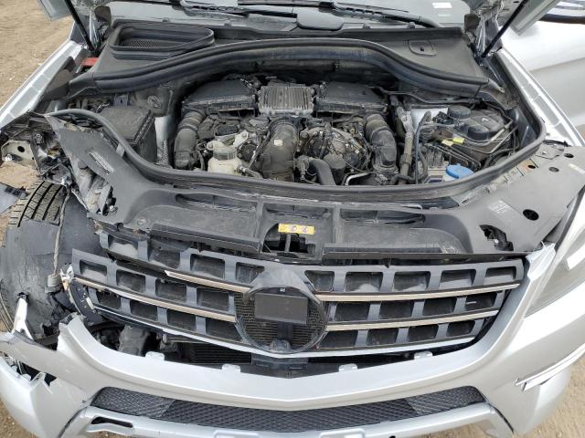 4JGDA5GB9FA541274 - 2015 MERCEDES-BENZ ML 400 4MATIC SILVER photo 11