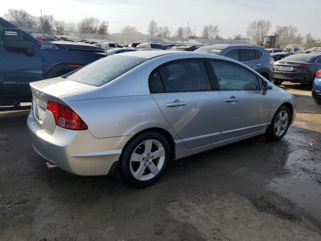 1HGFA16856L010042 - 2006 HONDA CIVIC EX SILVER photo 3