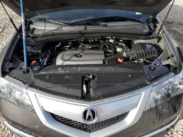 2HNYD2H40CH533759 - 2012 ACURA MDX TECHNOLOGY GRAY photo 12