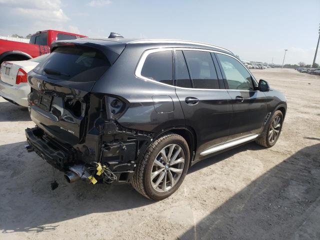 5UXTR7C59KLF34524 - 2019 BMW X3 SDRIVE30I CHARCOAL photo 3