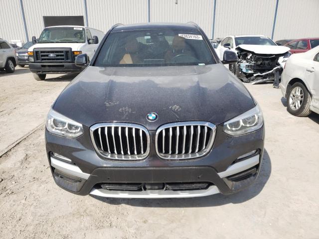 5UXTR7C59KLF34524 - 2019 BMW X3 SDRIVE30I CHARCOAL photo 5