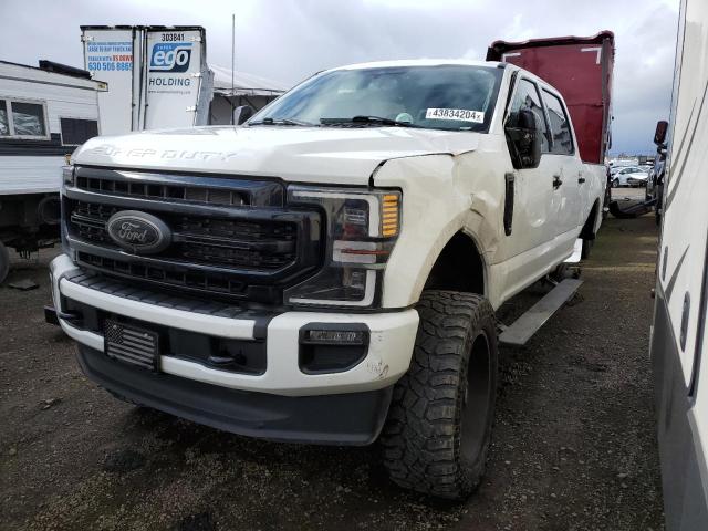 1FT7W2BT4MEE09093 - 2021 FORD F250 SUPER DUTY WHITE photo 1