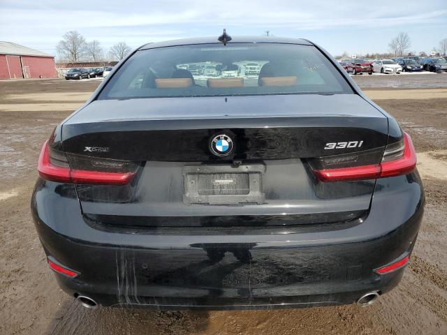 3MW5R7J06L8B42959 - 2020 BMW 330XI BLACK photo 6