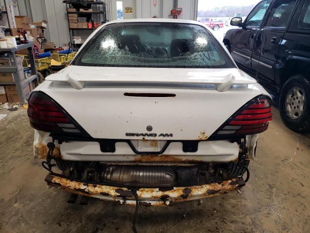 1G2NF52E63M605149 - 2003 PONTIAC GRAND AM SE1 WHITE photo 6