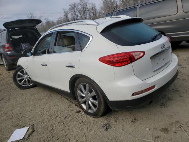 JN1BJ0HR3FM772683 - 2015 INFINITI QX50 WHITE photo 2