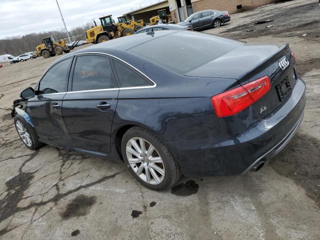 WAUHGAFC3CN157676 - 2012 AUDI A6 PRESTIGE BLUE photo 2