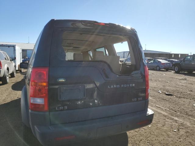 SALAE25458A451758 - 2008 LAND ROVER LR3 SE BLACK photo 6