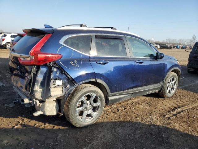 5J6RW2H83HL042887 - 2017 HONDA CR-V EXL BLUE photo 3