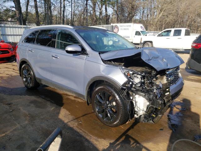 5XYPH4A56LG709457 - 2020 KIA SORENTO EX SILVER photo 4