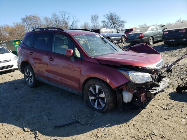 JF2SJAGC8HH462638 - 2017 SUBARU FORESTER 2.5I PREMIUM RED photo 4