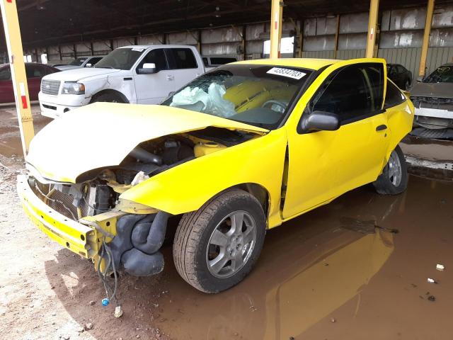 1G1JC12F747252269 - 2004 CHEVROLET CAVALIER YELLOW photo 1