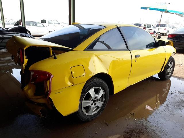 1G1JC12F747252269 - 2004 CHEVROLET CAVALIER YELLOW photo 3