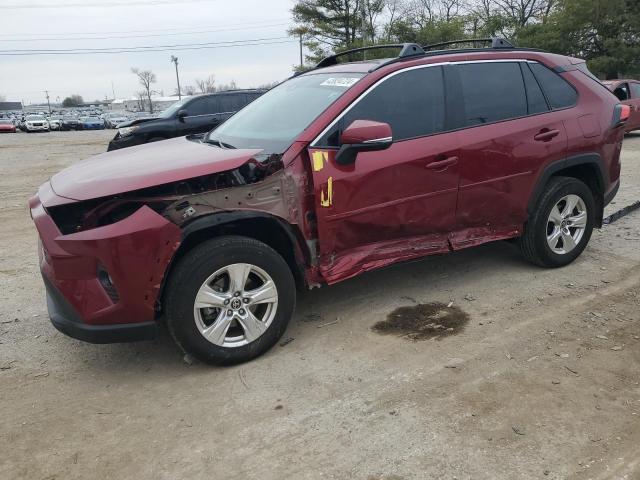 4T3RWRFV4MU034750 - 2021 TOYOTA RAV4 XLE BURGUNDY photo 1