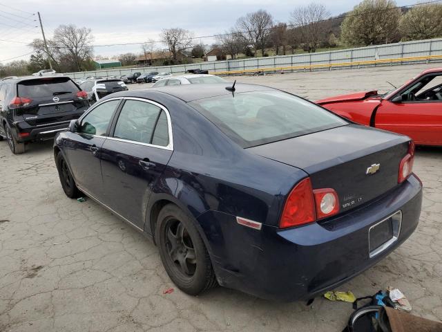 1G1ZC5EB4AF130506 - 2010 CHEVROLET MALIBU 1LT BLUE photo 2