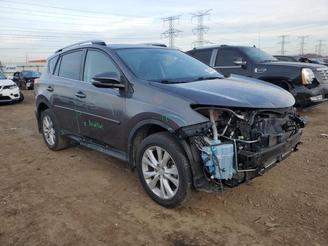 2T3DFREV0DW087358 - 2013 TOYOTA RAV4 LIMITED GRAY photo 4