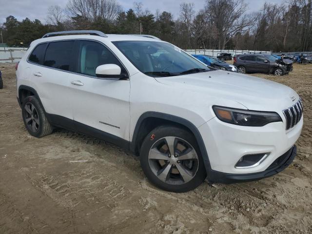 1C4PJLDB7KD387084 - 2019 JEEP CHEROKEE LIMITED WHITE photo 4