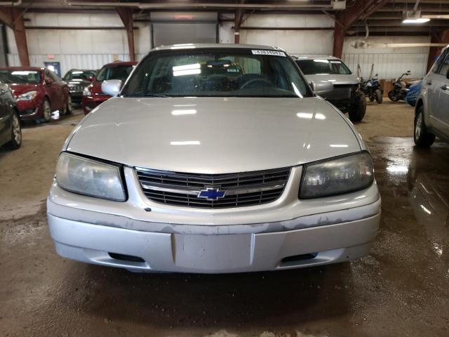 2G1WF55E229382396 - 2002 CHEVROLET IMPALA SILVER photo 5