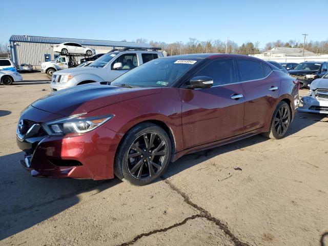 1N4AA6AP4HC455692 - 2017 NISSAN MAXIMA 3.5S RED photo 1