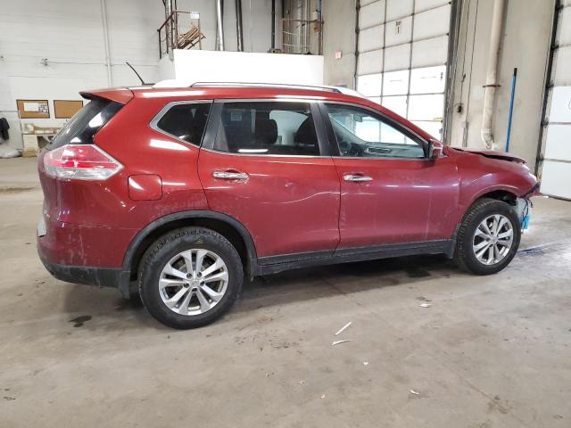 KNMAT2MV9FP565991 - 2015 NISSAN ROGUE S RED photo 3