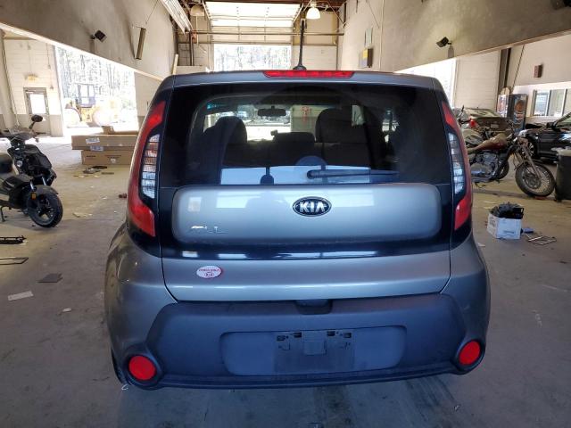 KNDJN2A20G7259574 - 2016 KIA SOUL GRAY photo 6