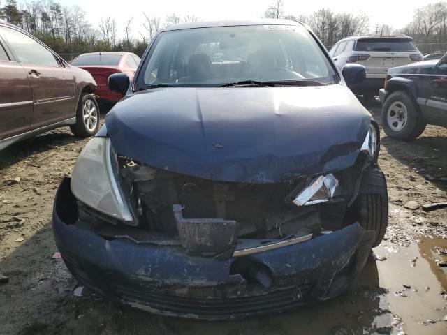 3N1BC13E57L390963 - 2007 NISSAN VERSA S BLUE photo 5