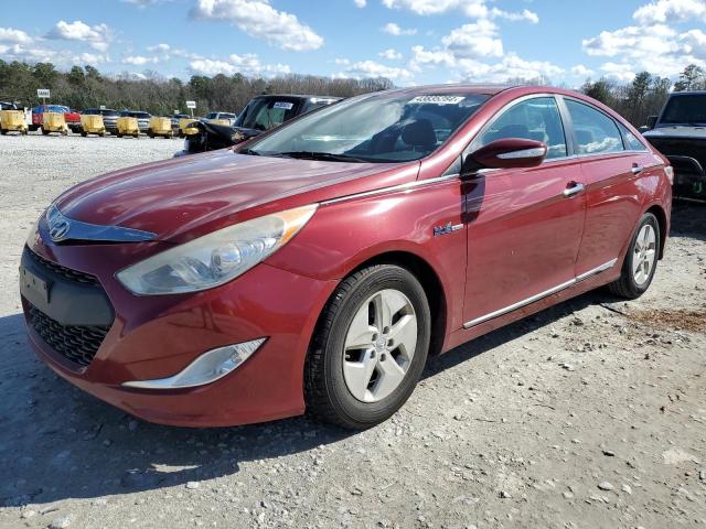 KMHEC4A49BA004370 - 2011 HYUNDAI SONATA HYBRID BURGUNDY photo 1