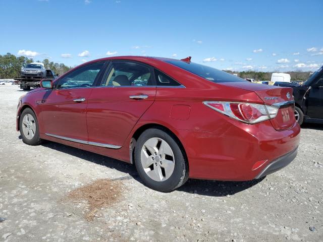 KMHEC4A49BA004370 - 2011 HYUNDAI SONATA HYBRID BURGUNDY photo 2