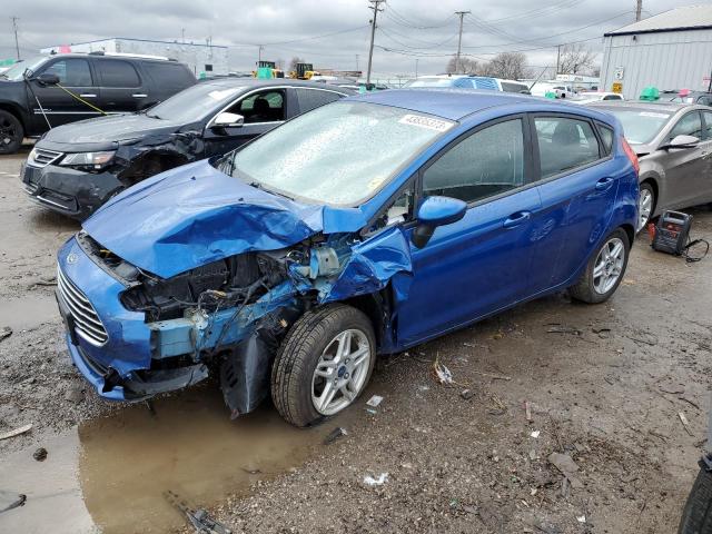 3FADP4EJ6KM142798 - 2019 FORD FIESTA SE BLUE photo 1