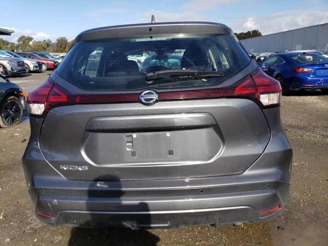 3N1CP5BV2ML496655 - 2021 NISSAN KICKS S GRAY photo 6